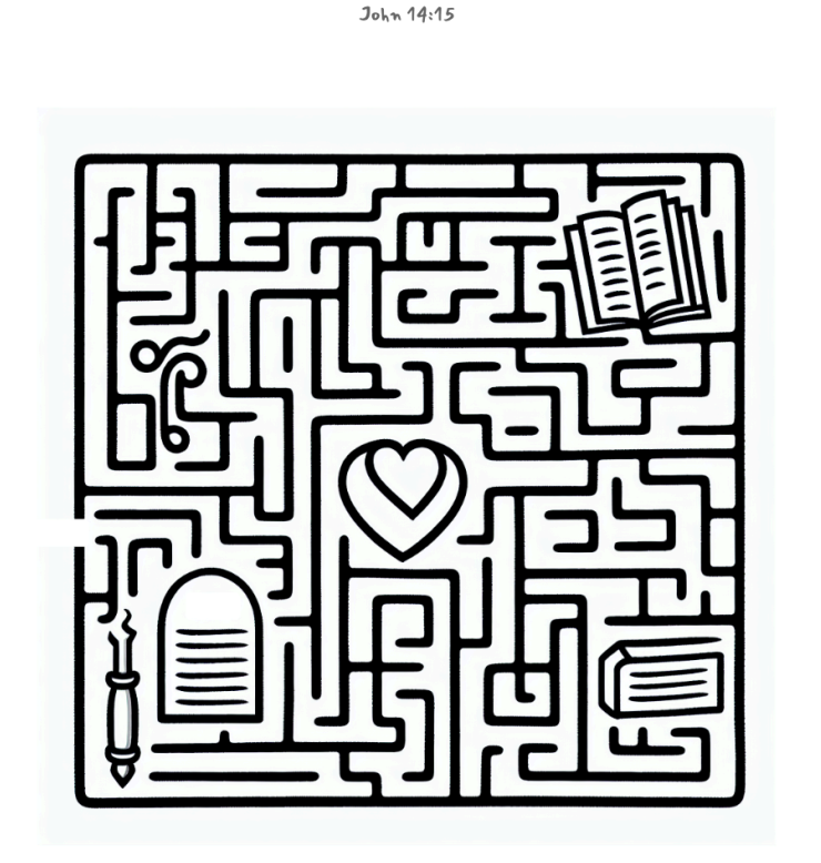 If You Love Me, Show Me maze